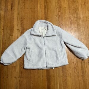 Lululemon White Sherpa Jacket